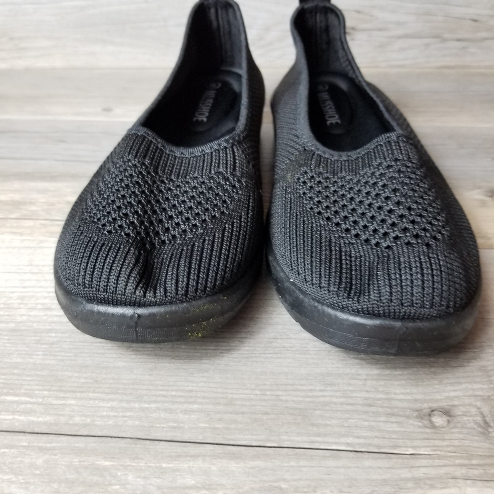 Musshoe Knit Rounded Toe Loafers - Picture 3 of 6